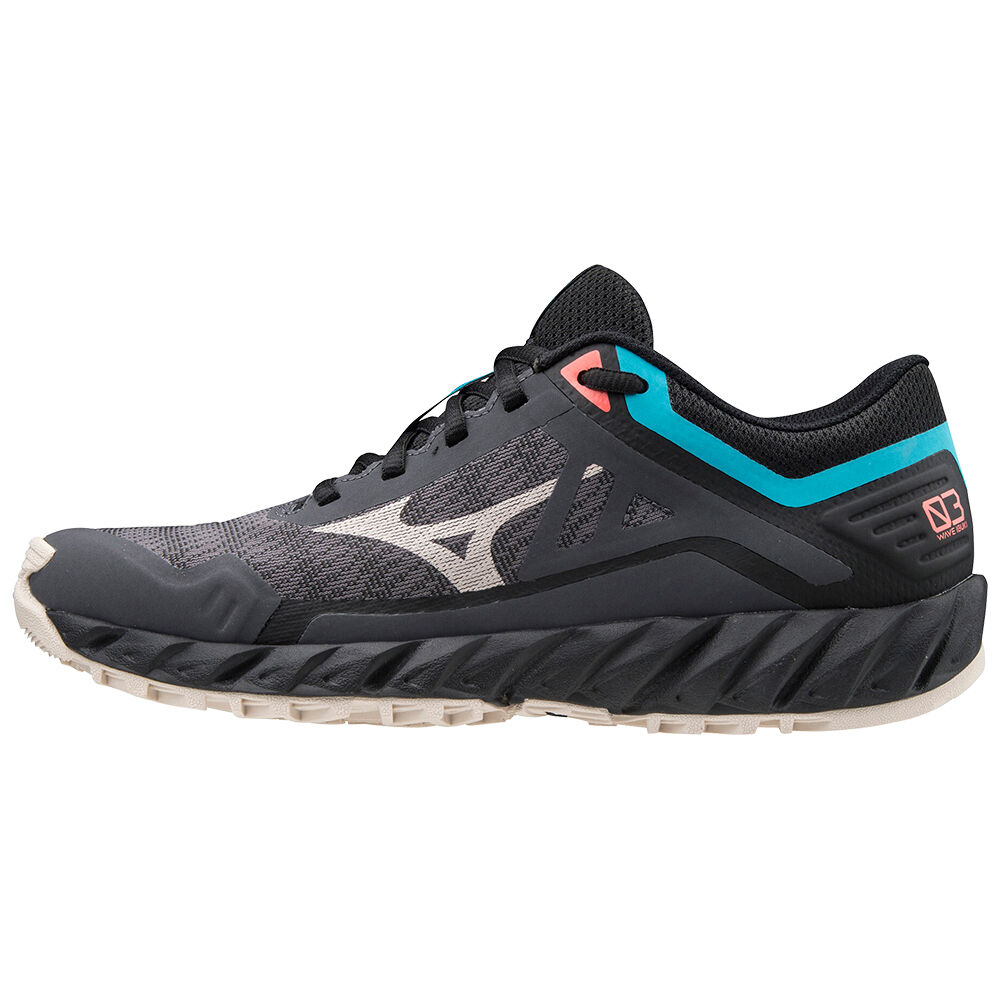 Zapatillas Trail Running Mizuno Wave Ibuki 3 Para Mujer Negros/Grises/Azules 7860953-DS